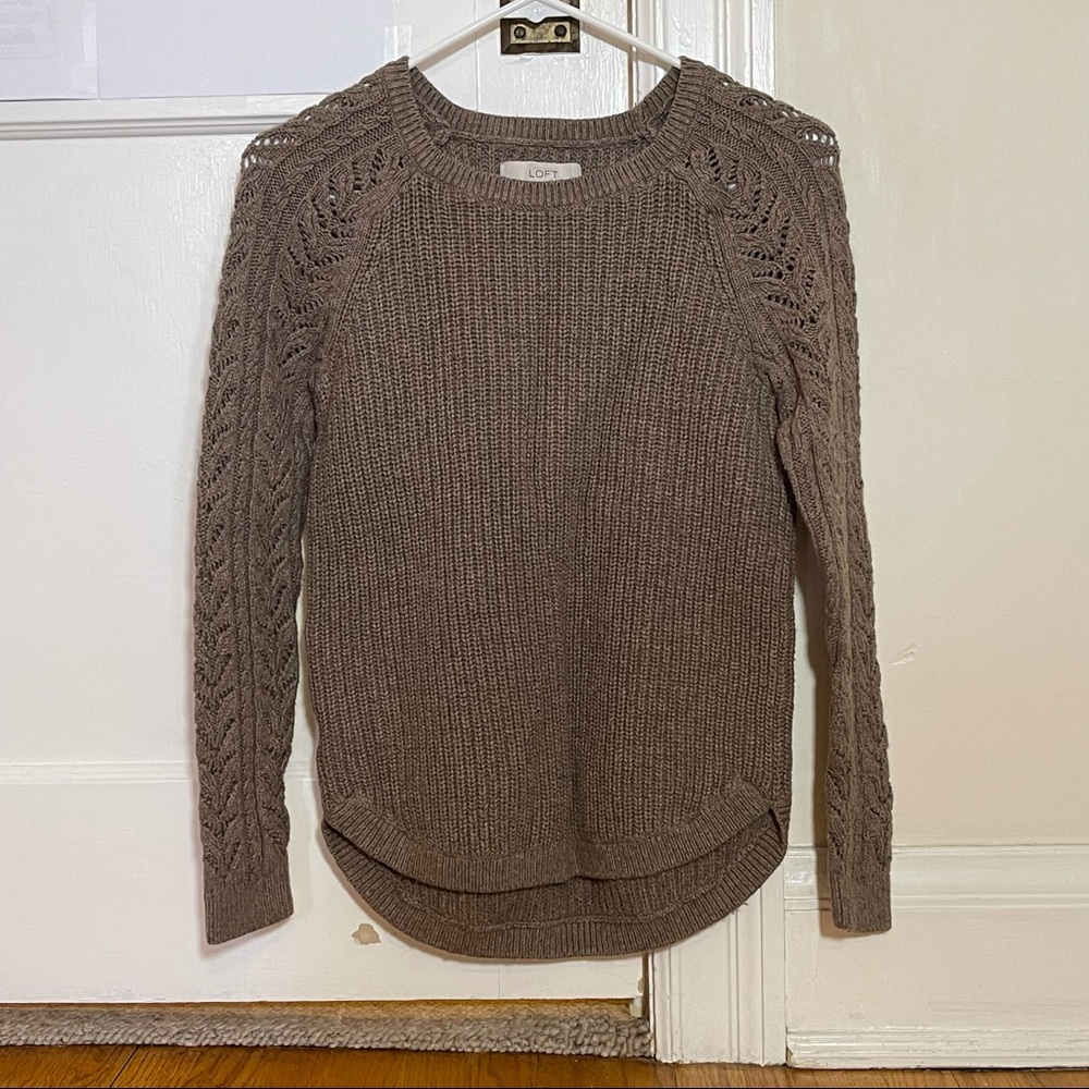 LOFT Knit Sweater | Petite - Picture 2 of 10